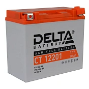 Аккумулятор Delta CT 12201 (20 Ah) YTX20L-BS / YTX20HL-BS / YB16L-B / YB18L-A